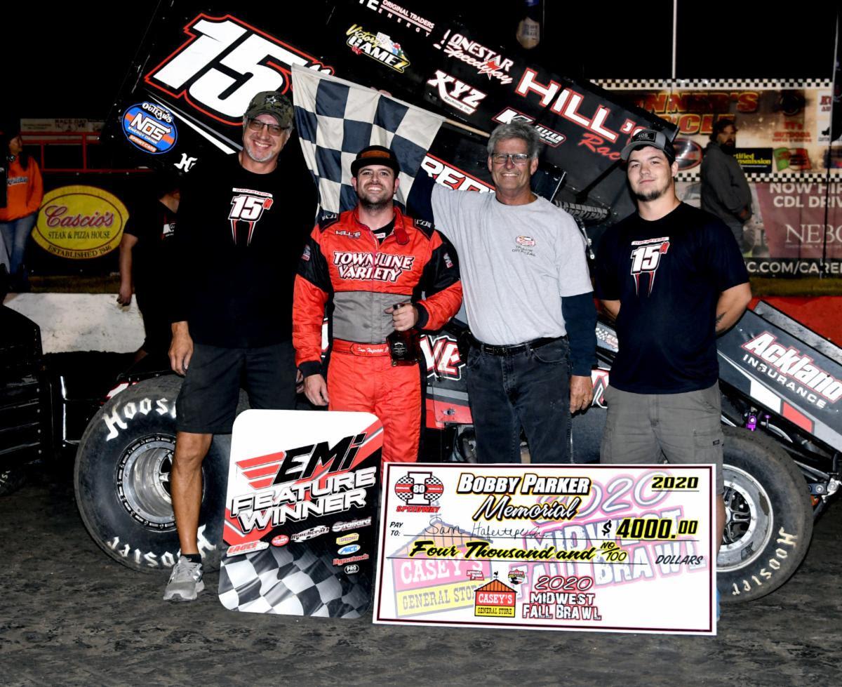 Hafertepe holds off Crockett at I-80 Speedway