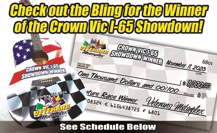 Check out the Bling for the Crown Vic I-65 Showdown Winner
