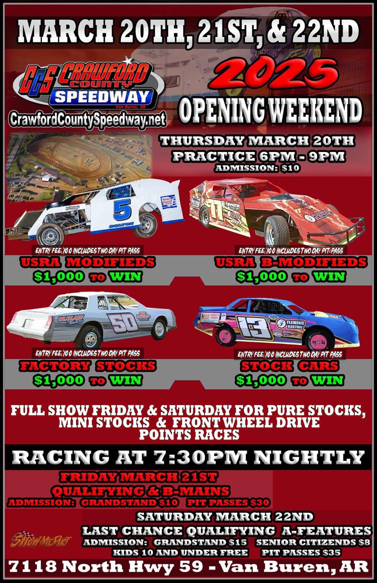 CCS 2025 Season Opening Events