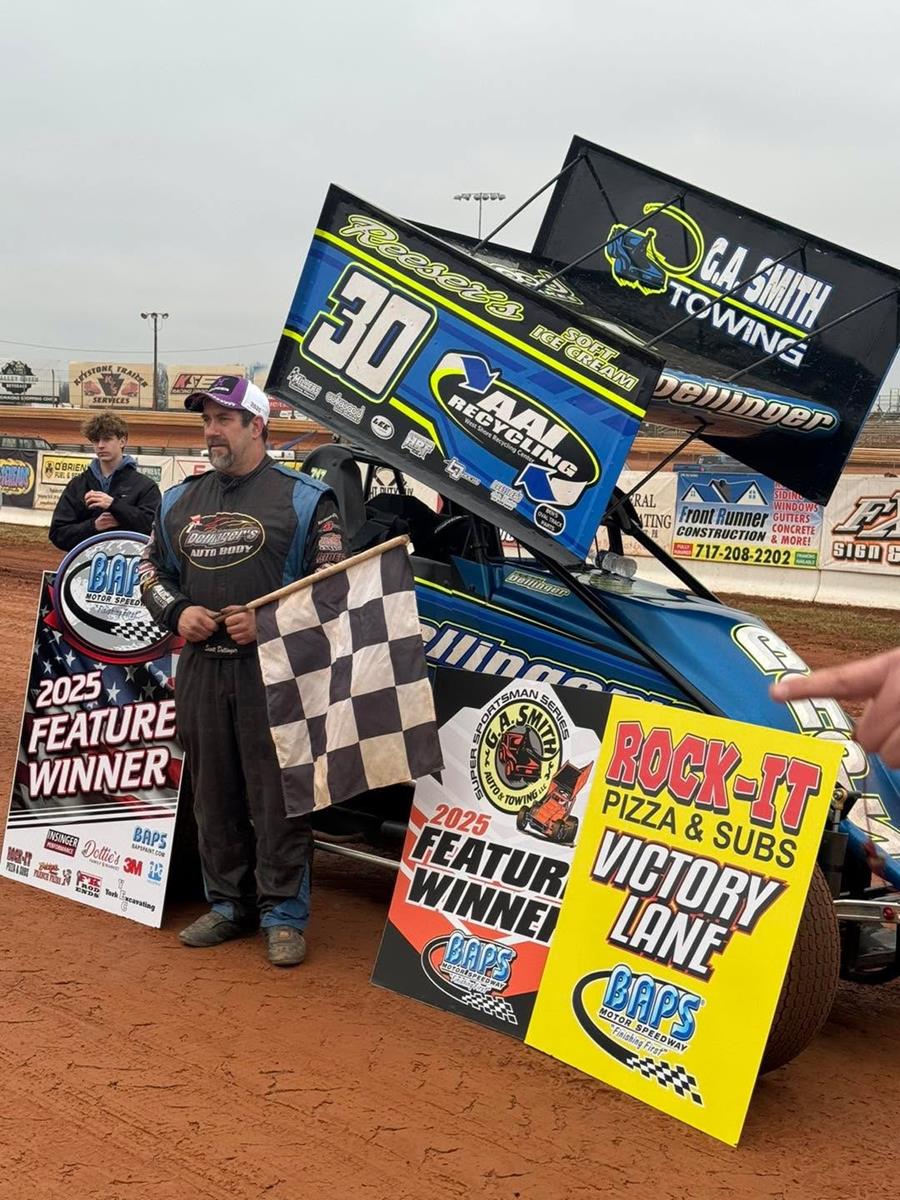 Dellinger Claims Season Opener