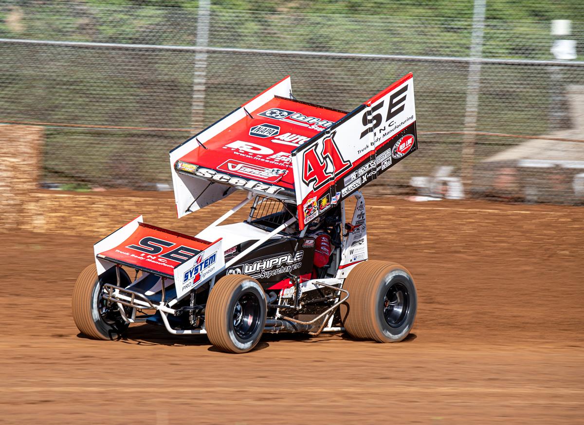 Dominic Scelzi Scores Season-Best Result During SCCT Race at Placerville Speedway