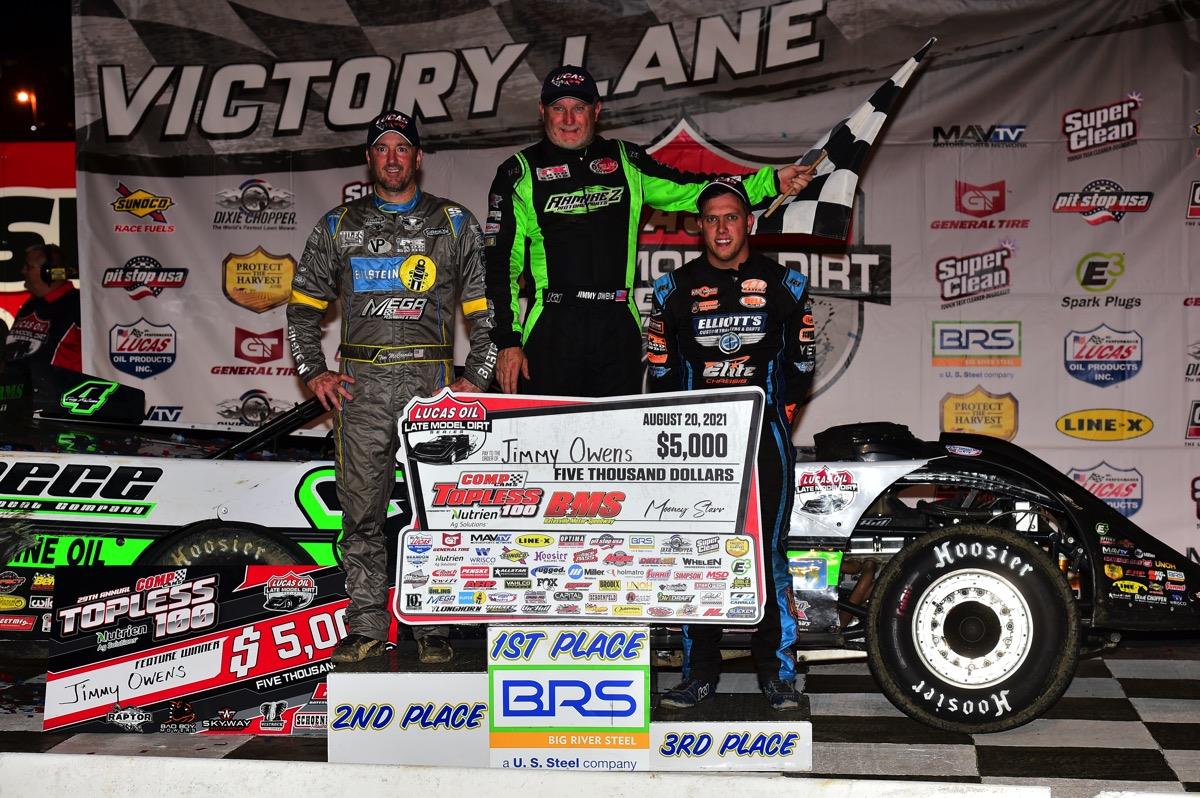 Owens Gets First Lucas Oil Win of the Season Friday Night at Batesville