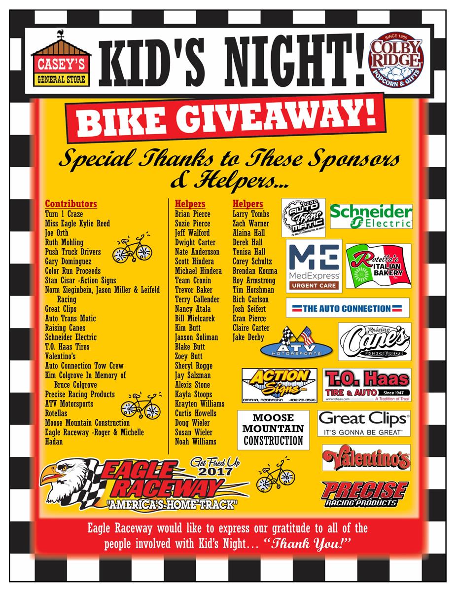 Thank you Drivers, Sponsors, Fans & Helpers!!!