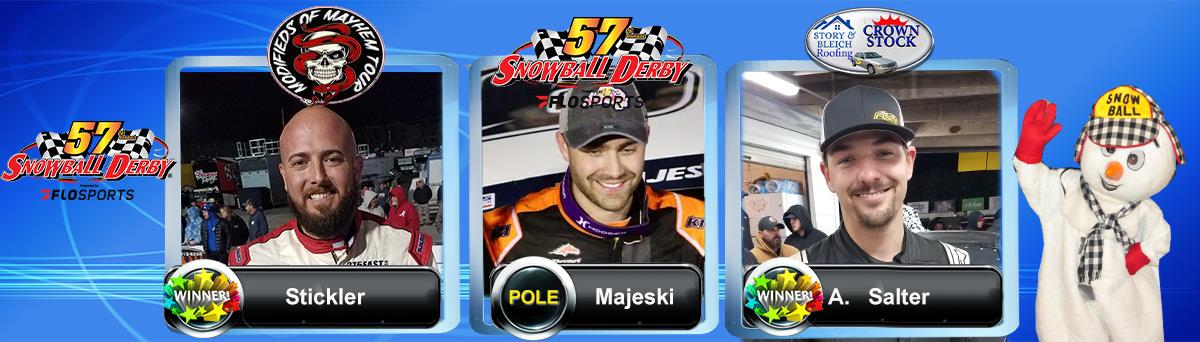 Chuck Corder Looks at Wins by Stickler, Salter on Friday.