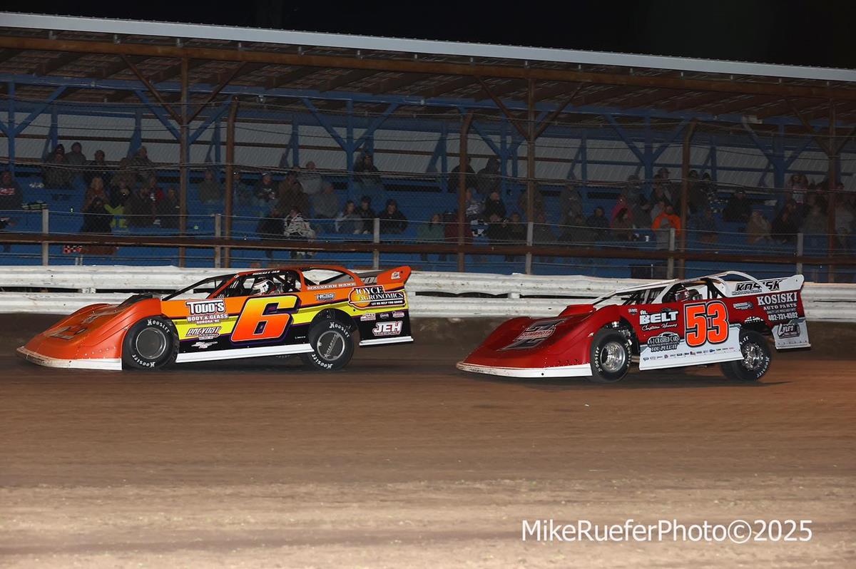 Scotland County Speedway (Memphis, MO) – Malvern Bank East Series – April 25th, 2025. (Mike Ruefer Photo)