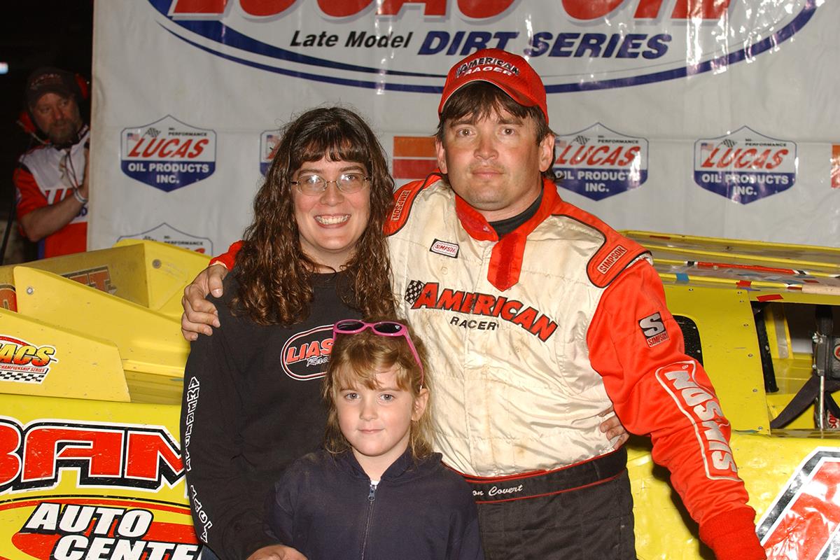 Jason Covert Captures First Career Series Event at Muskingum County Speedway on Friday Night