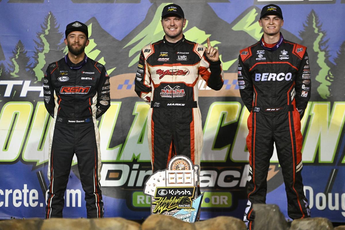 A FIRST FOR EVERYTHING: Brent Marks is a West Coast Winner, Topping The Douglas County Dirtrack