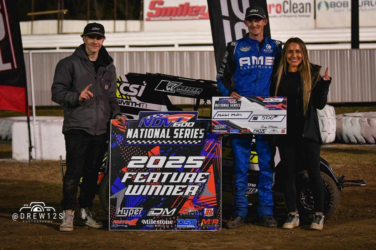 Moles, Hollan, and Roberts Race to NOW600 National Series Wins on Thursday at Creek County Speedway!