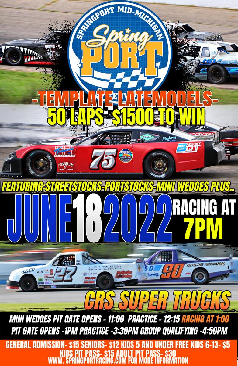 CRS TRUCK SERIES comes to Springport