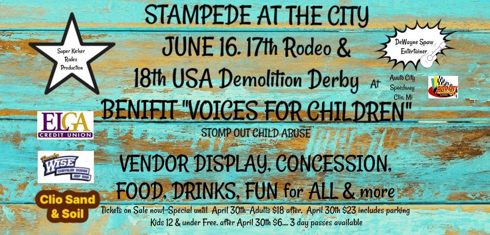 Clio Sand &amp; Soil Title Sponsor of &quot;Stampede at the City&quot;