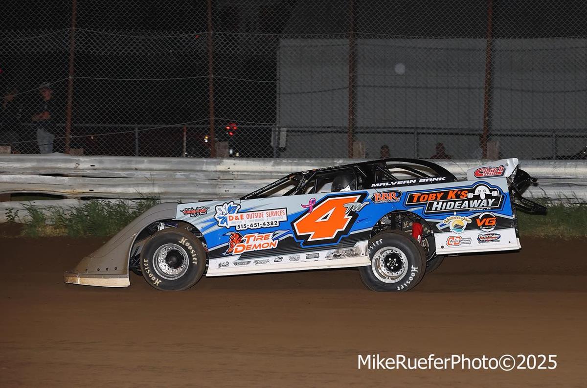 Lafayette County Speedway (Darlington, IA) – Malvern Bank East Series – June 20th, 2025. (Mike Ruefer photo)