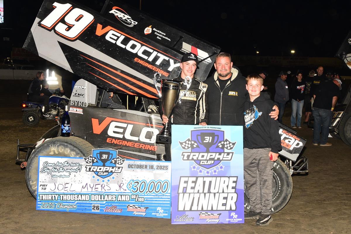 Joel Myers Jr. claims Trophy Cup championship