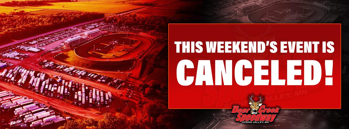 Saturday, June 21 Races are Canceled
