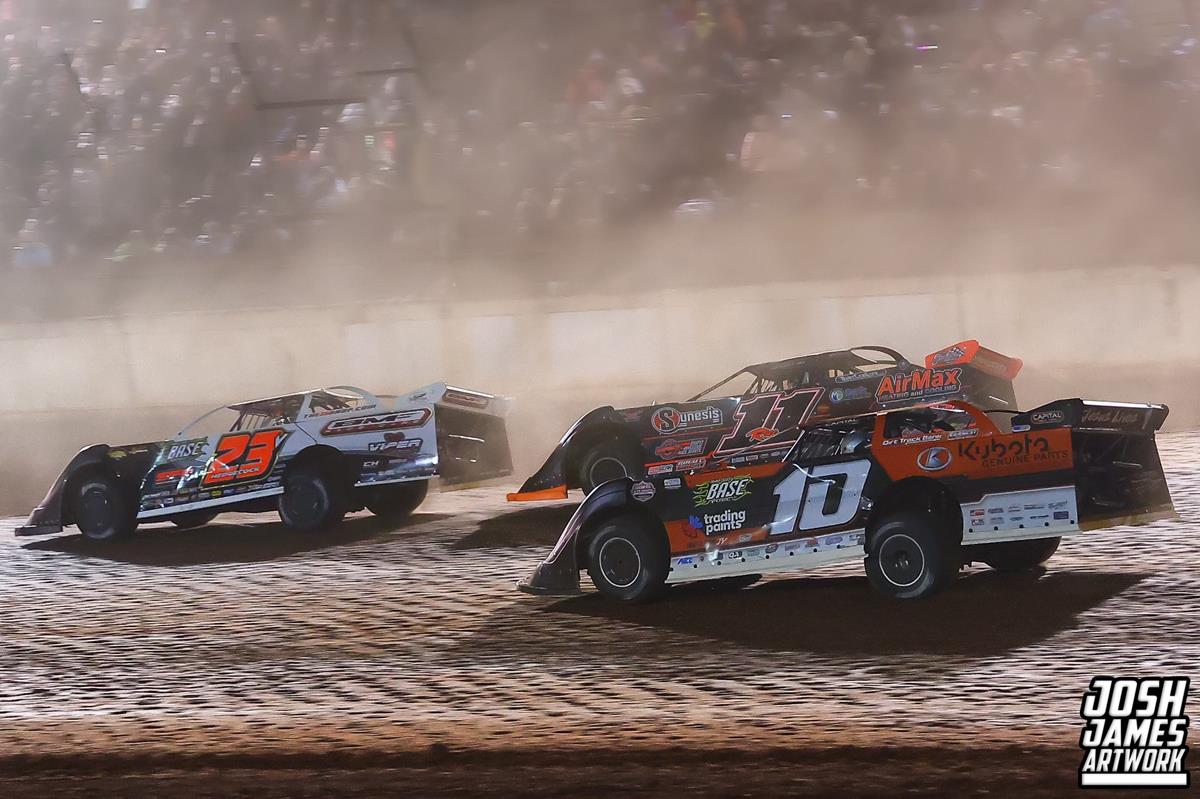 I-75 Raceway (Sweetwater, TN) – Hunt the Front Super Dirt Series – Championship Kickoff – March 8th, 2025. (Josh James Artwork)