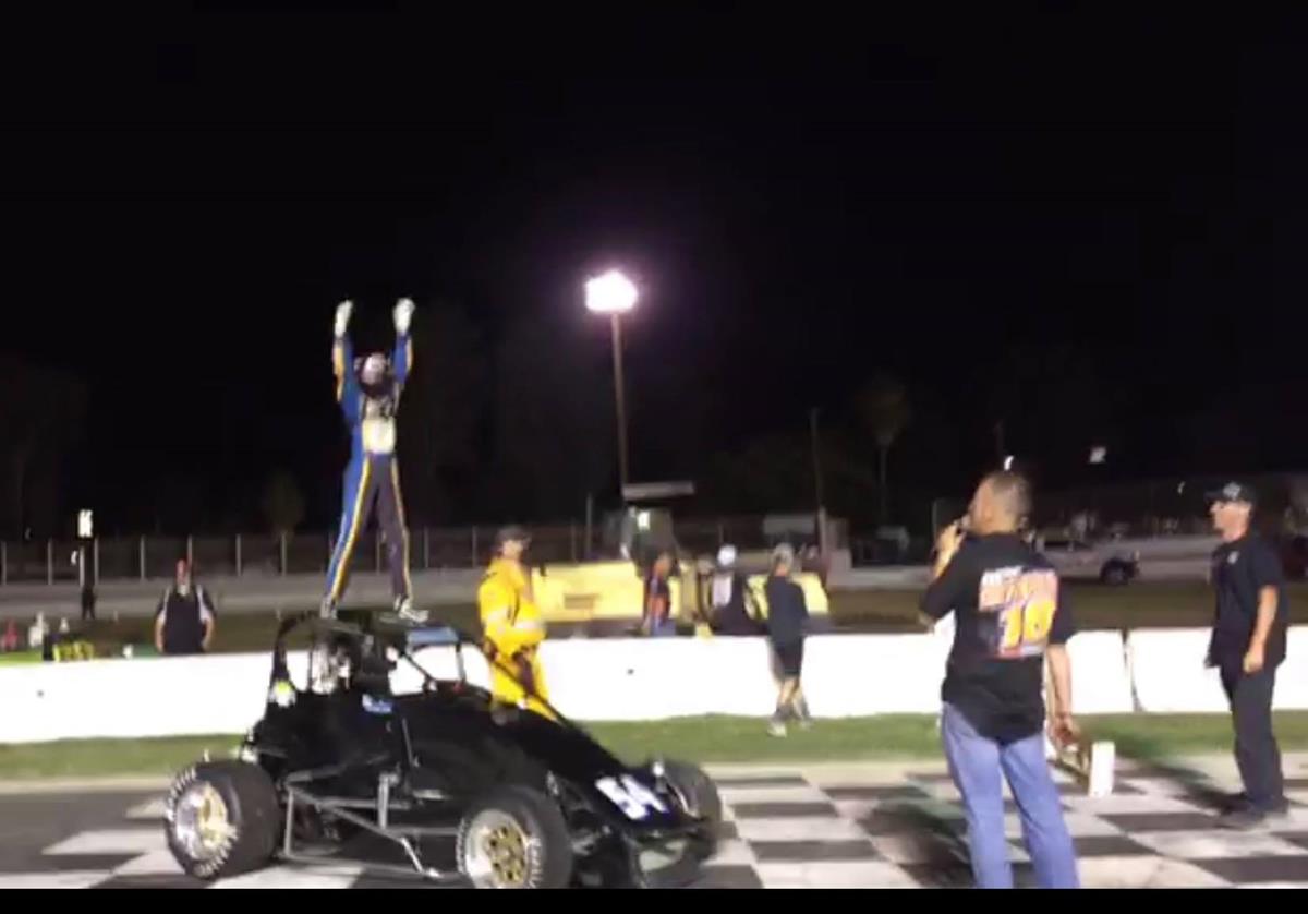 Elvis Rankin Grabs First Midget Feature Win And Becomes Youngest Winner in USAC History
