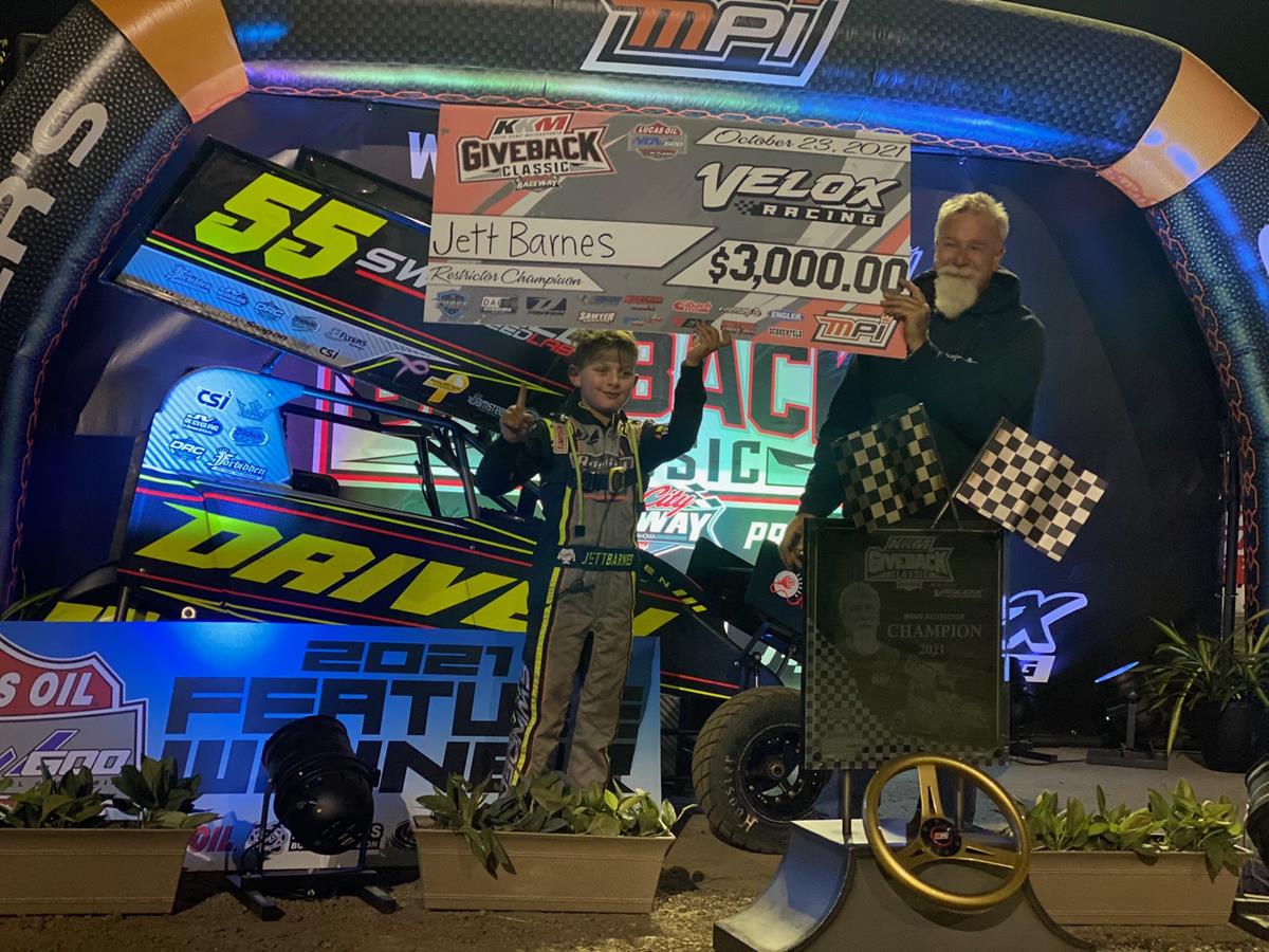 Barnes Captures Third Straight Lucas Oil NOW600 Series Restricted ‘A’ Class Victory to Sweep KKM Giveback Classic at Port City Raceway
