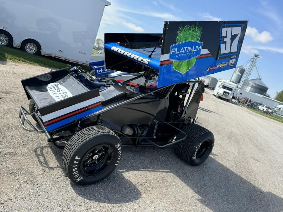Tri-State Speedway (Haubstadt, IN) – World of Outlaws NOS Energy Drink Sprint Car Series – April 26th, 2025.