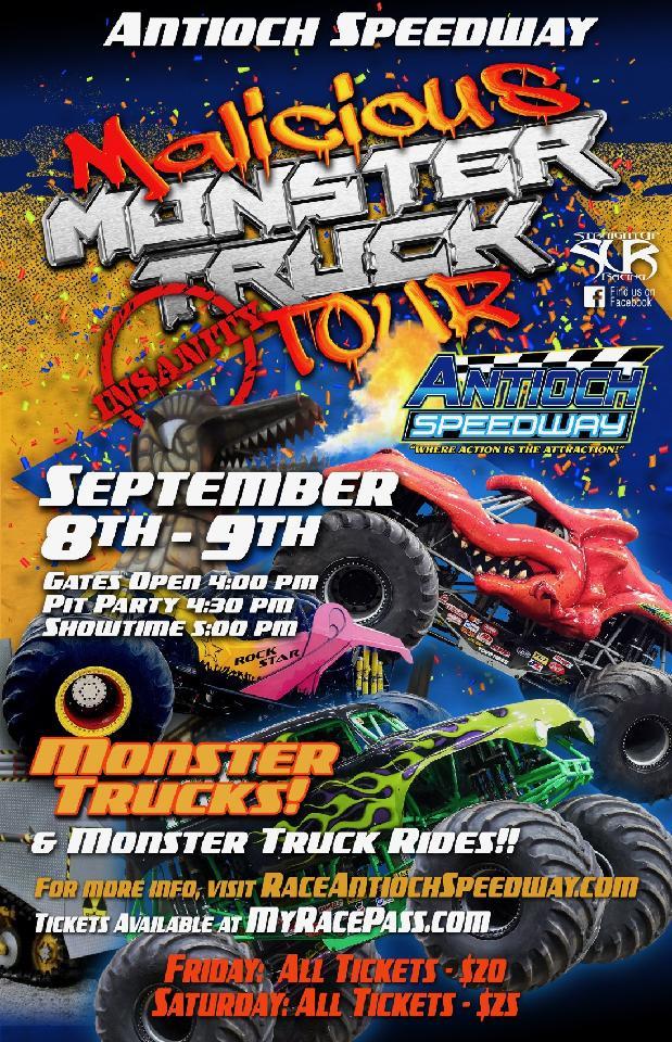 Malicious Monster Truck Insanity Tour