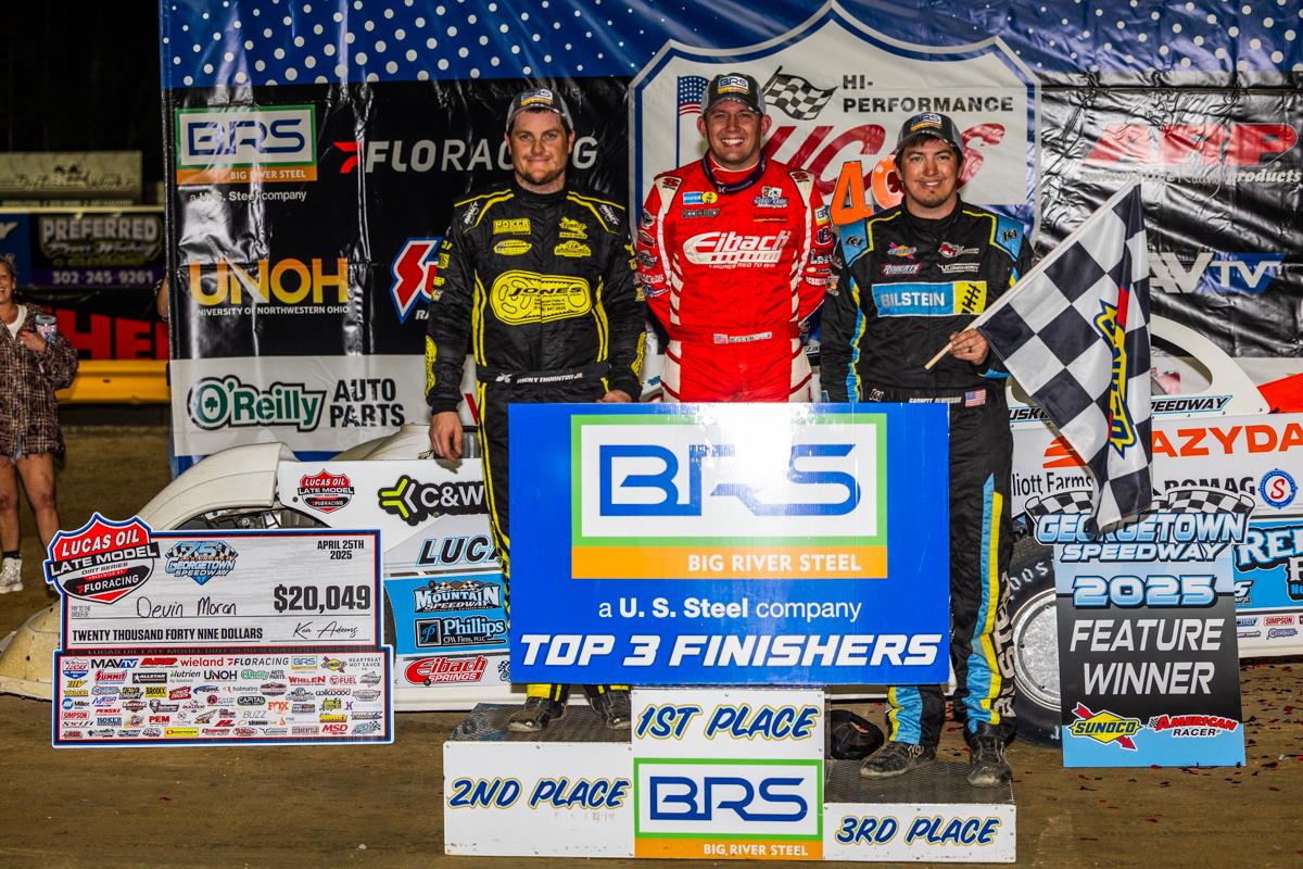 Georgetown Speedway (Georgetown, DE) – Lucas Oil Late Model Dirt Series – Melvin L. Joseph Memorial – April 25th, 2025. (Heath Lawson Photo)