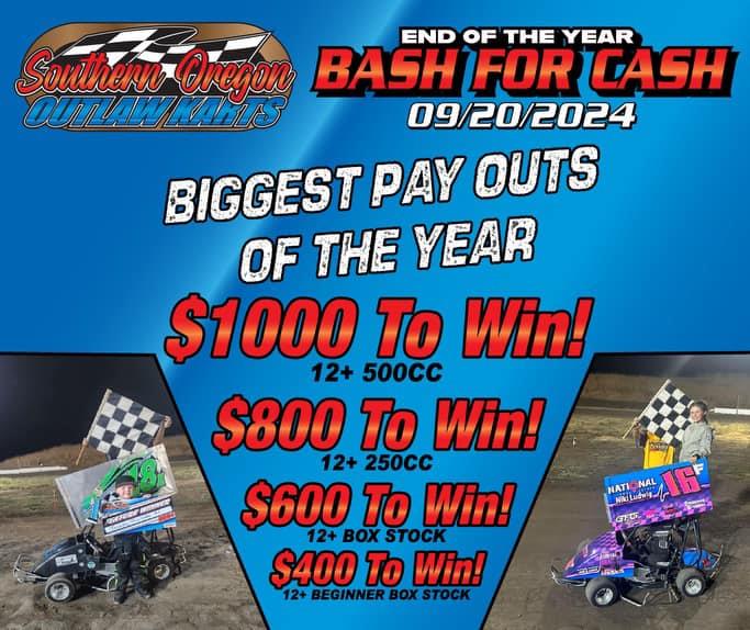 End of Year Bash for Cash!