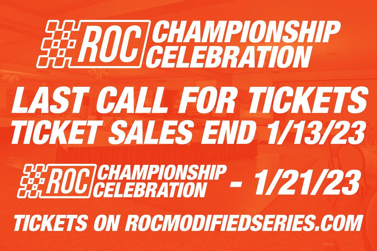 RACE OF CHAMPIONS “FAMILY OF SERIES” CHAMPIONSHIP CELEBRATION SET FOR  SATURDAY, JANUARY 21, 2023 IN MOUNT MORRIS, N.Y.