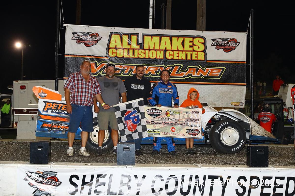 Shelby County Speedway (Harlan, IA) – Malvern Bank East Series – Rallen Zeitner Memorial – July 12th, 2025. (Mike Ruefer photo)