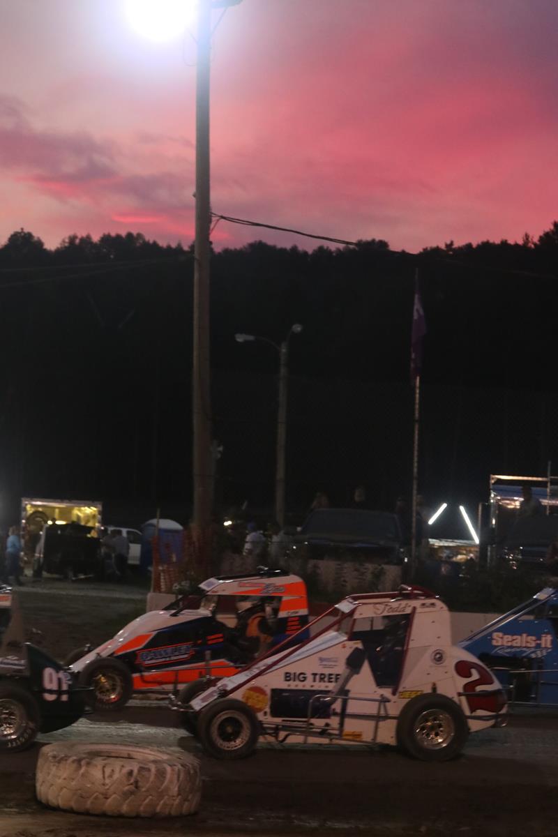 Ryan Christian takes the win in the DIRTcar Sportsman Modifieds Eastern Series Event Event eighteen of the 55th consecutive season of racing at the R