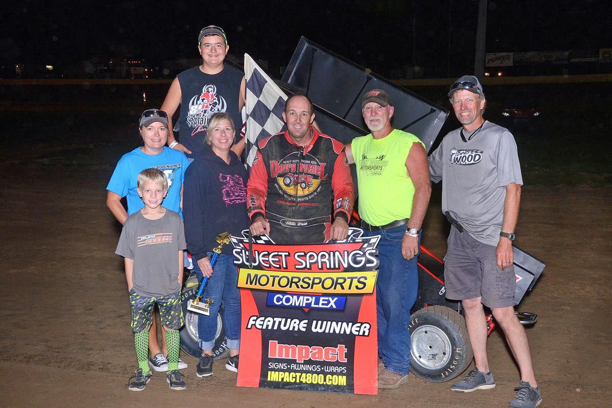 Urish posts third straight Outlaw win at Sweet Springs