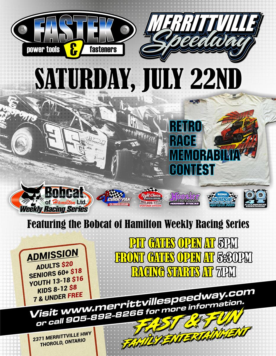 Racing Back at Merrittville This Weekend with Another Double Header