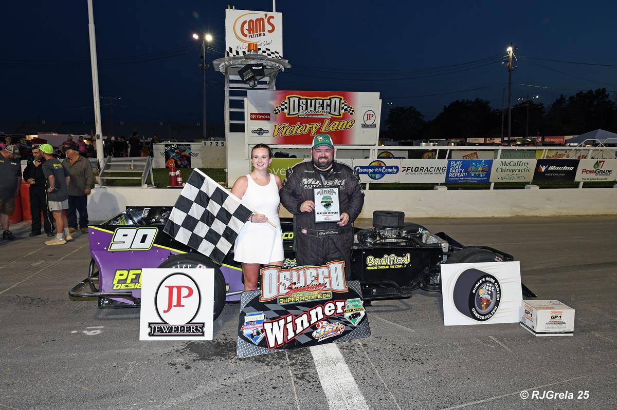 O’Connor Scores Sixth Career SBS Feature Win at Oswego