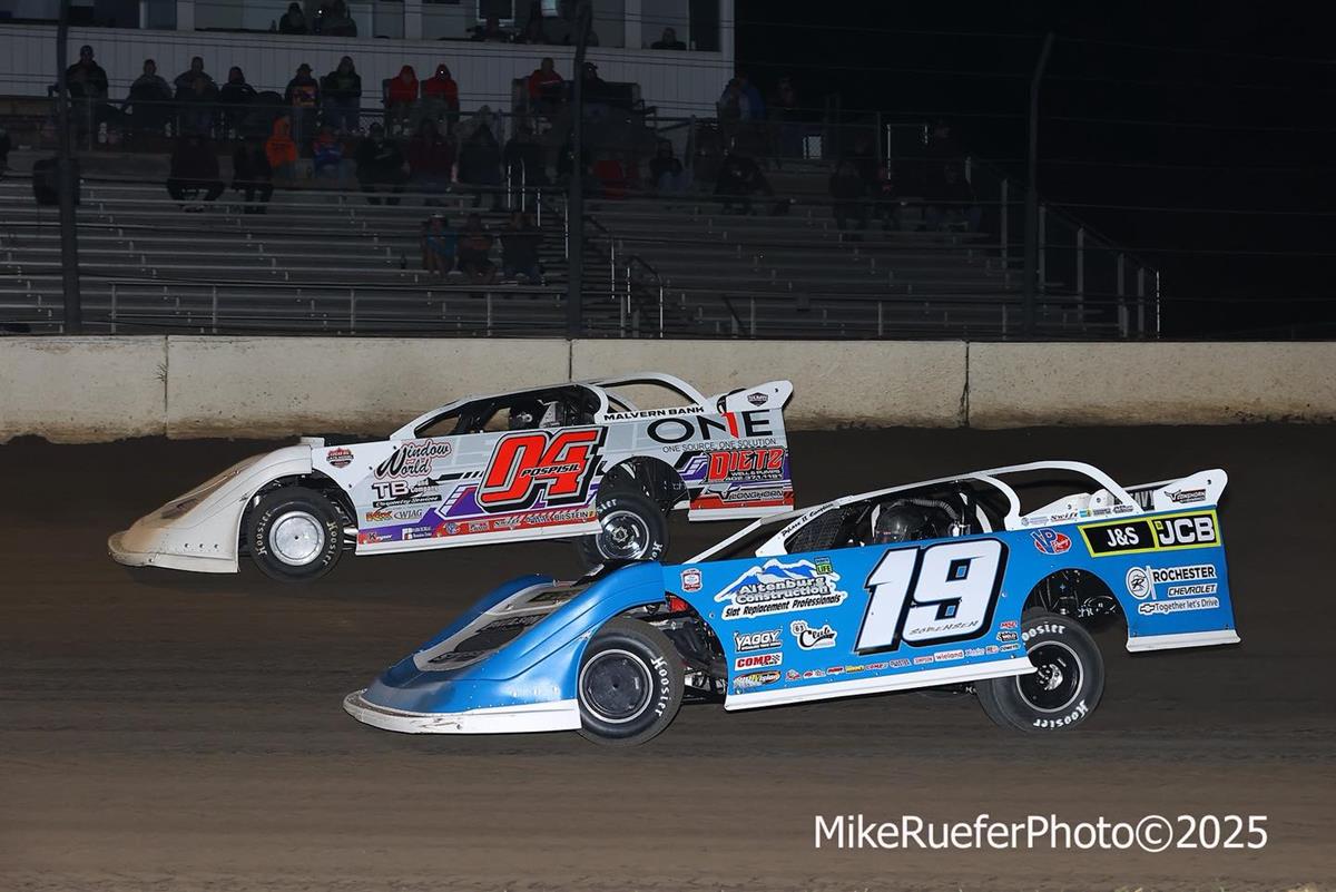 Deer Creek Speedway (Spring Valley, MN) – Malvern Bank East & West Series – August 29th-30th, 2025. (Mike Ruefer Photo)