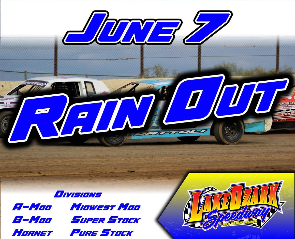 Lake Ozark Speedway’s ‘Open-Trailer Classic’ Postponed to July 12 Due to Excessive Rainfall