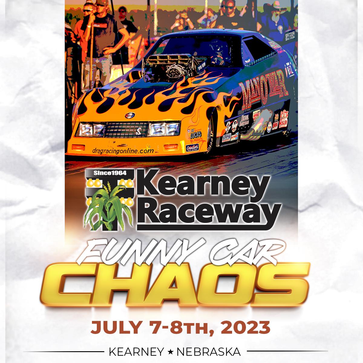 Funny Car Chaos set for 2023 at Kearney Raceway Park.