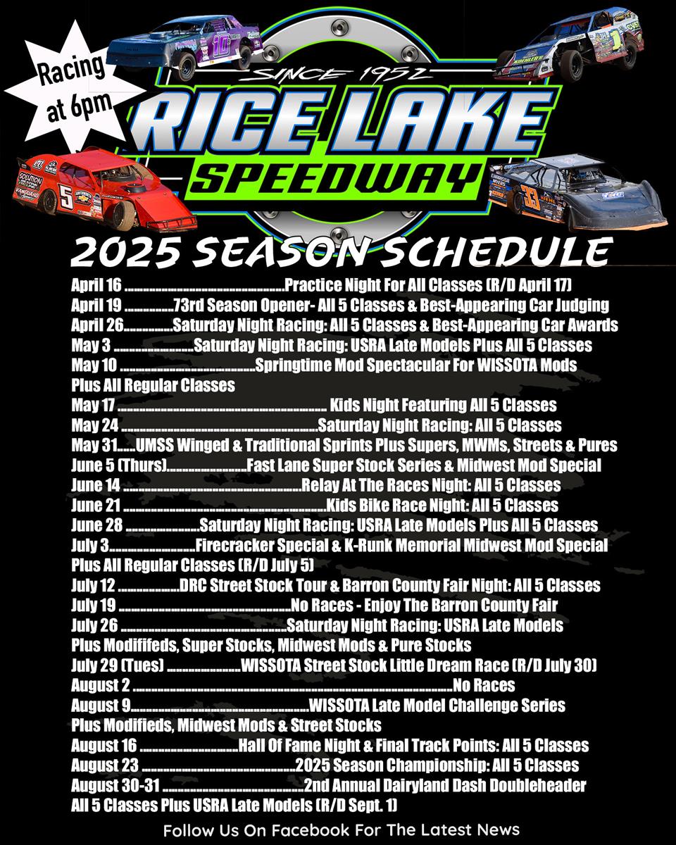 2025 Season Starts Soon