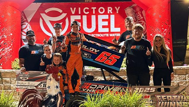 Cash Lacombe Wins in Restrictors and Bryton Buoy Victorious in Jr Sprints in KKM Challenge Preliminary Night