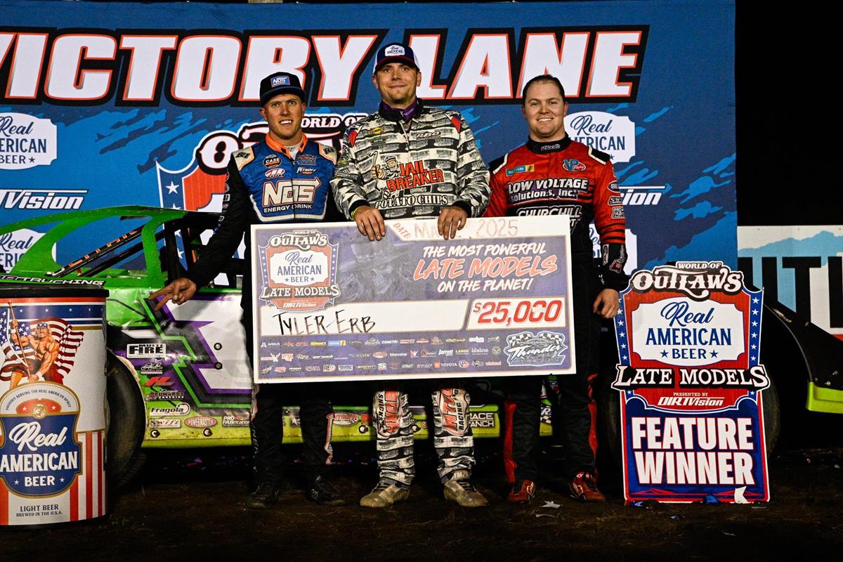 Mississippi Thunder Speedway (Fountain City, WI) – World of Outlaws Real American Late Model Series – Dairyland Showdown – May 2nd-3rd, 2025. (Tyler Rinken photo)