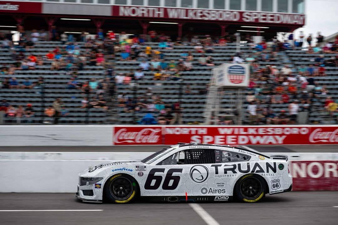 Chad Finchum at the 2025 NASCAR All-Star Open at North Wilkesboro Speedway on May 16-18.