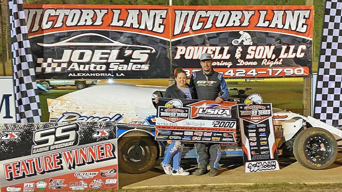 Henigan stays perfect with USRA American Racer Modified Series score at Sabine Speedway