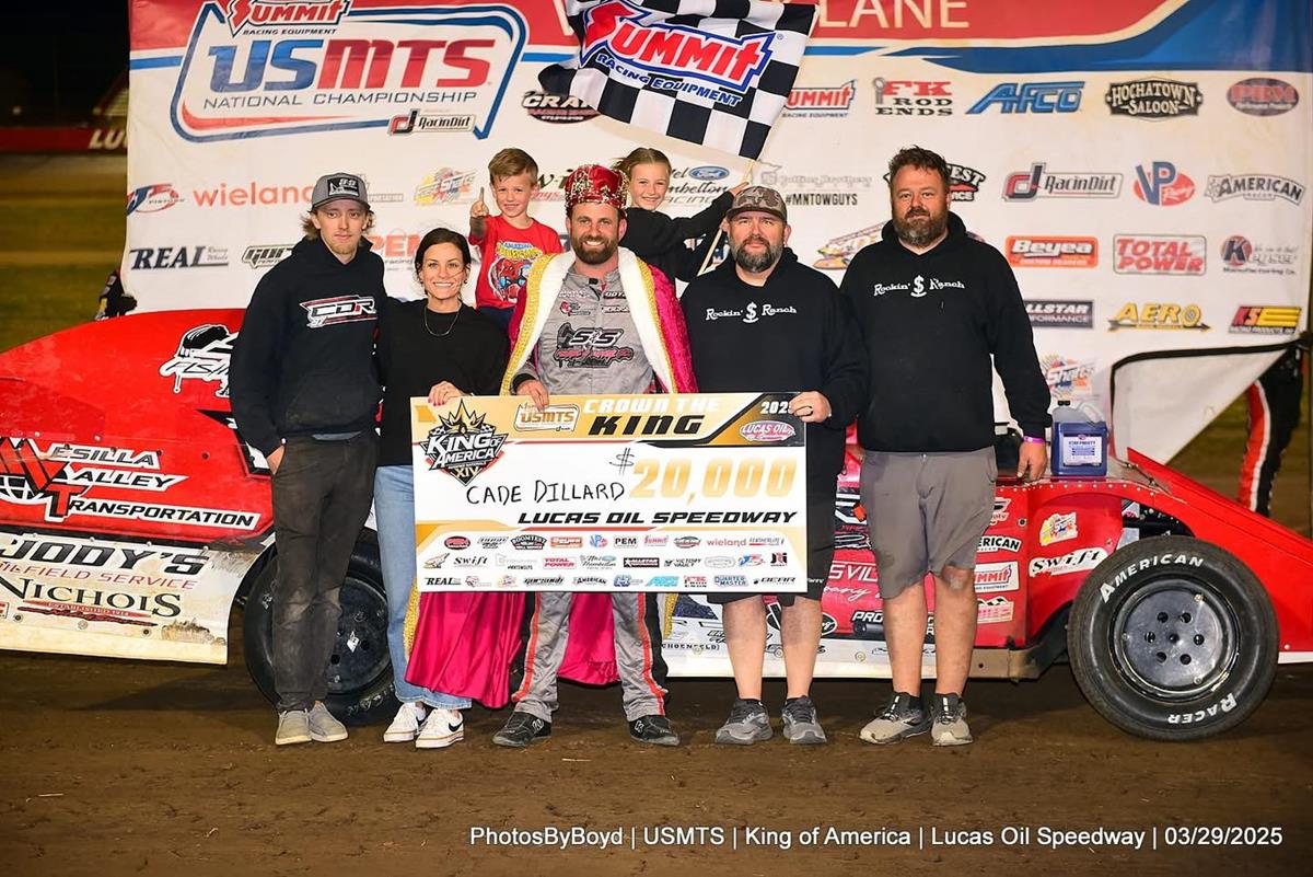 Lucas Oil Speedway (Wheatland, MO) – United States Modified Touring Series – King of America – March 27th-29th, 2025. (Todd Boyd Photo)