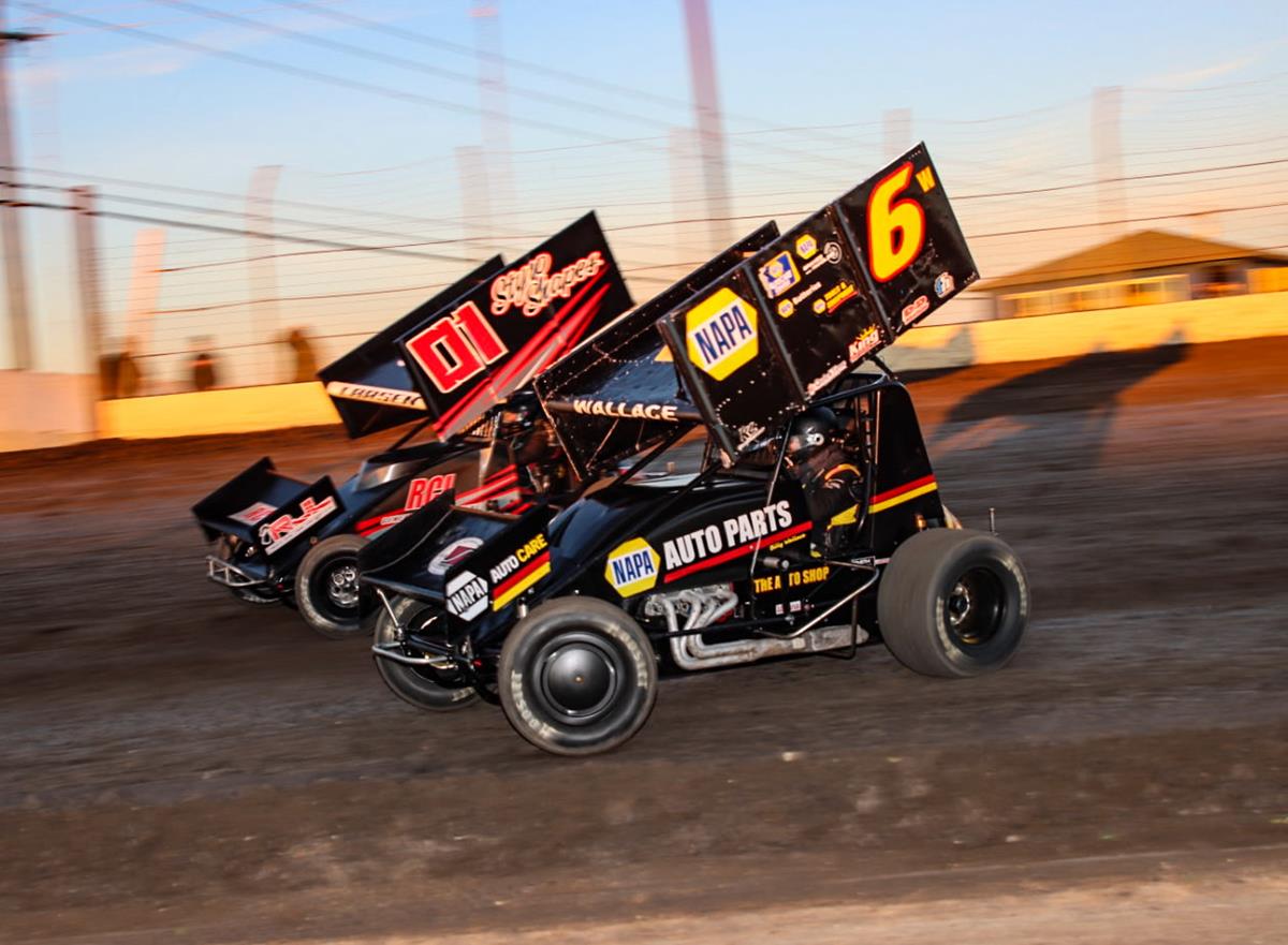 Billy Wallace Wins Thrilling Sprint Car Main Event