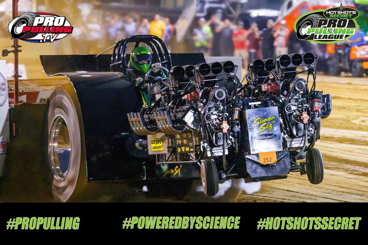 Roaring Pulling Action From Hot Shot's Secret Pro Pulling League Coming to Brown County Fair