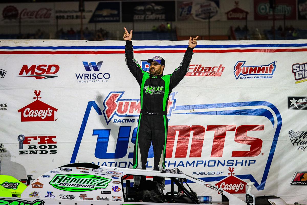 It&#39;s a Ramirez repeat in 12th annual USMTS Slick Mist Show-Me Shootout at Lucas Oil Speedway