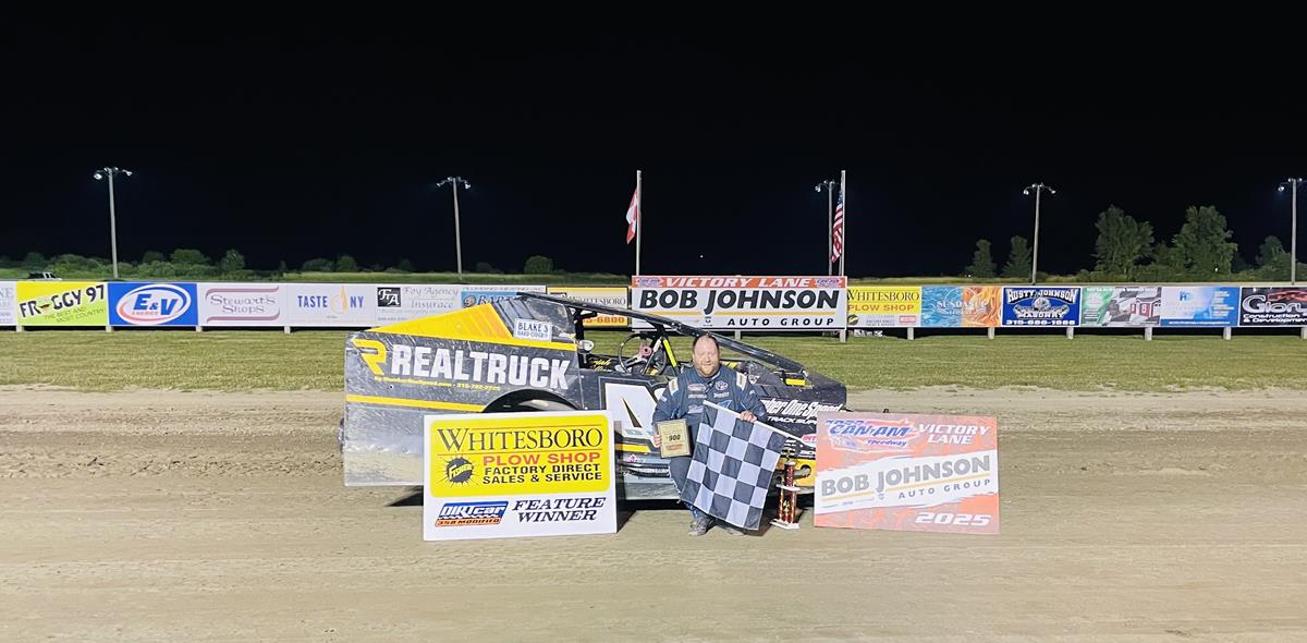 Billy Dunn Takes Checkers in Can-Am’s 900th Modified Feature