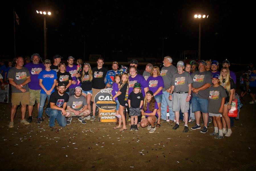 Jacksonville Speedway (Jacksonville, Ill.) – World of Outlaws Case Late Model Series – Wild Man Kelly Classic – June 26th, 2022. (Jacy Norgaard photo)