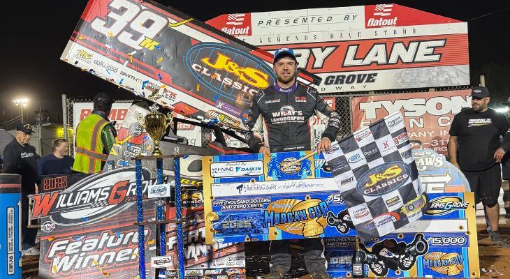 Anthony Macri Wins 20K Outlaws Morgan Cup At Williams Grove