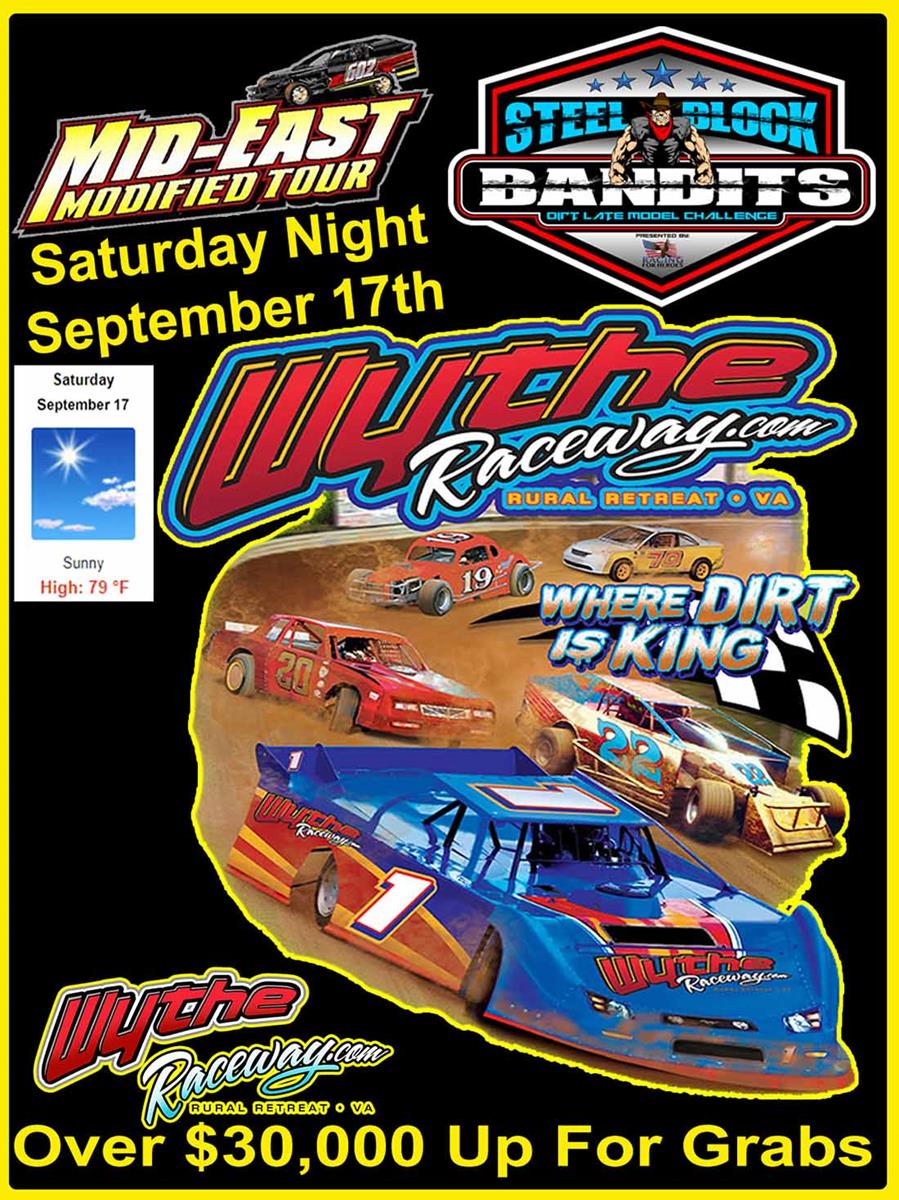 Sunshine and Late Models This Saturday Night