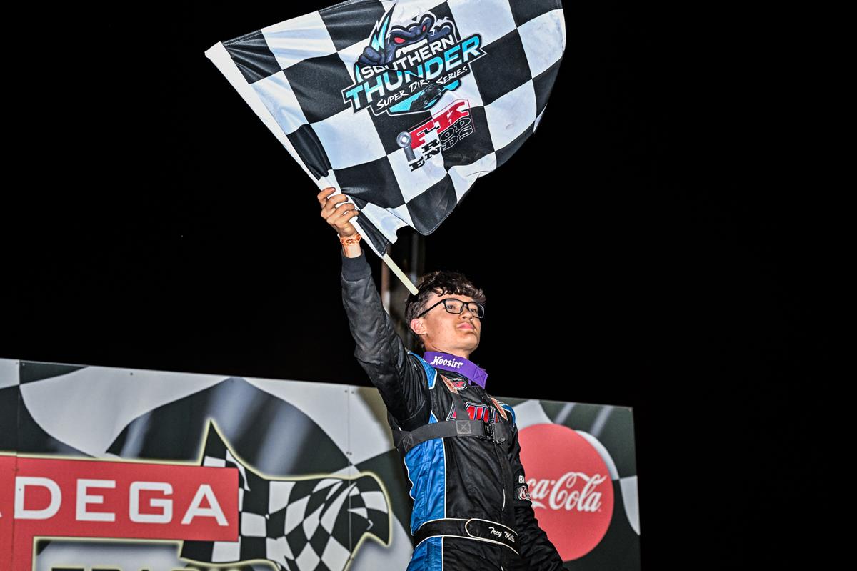 Trey Mills doubles down in Alfred Gurley Memorial at Talladega Short Track