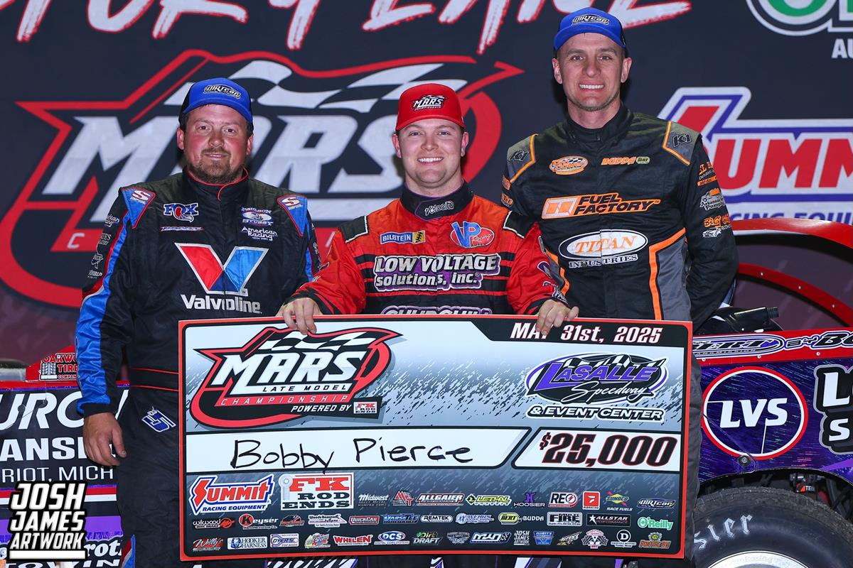 LaSalle Speedway (LaSalle, IL) – MARS Late Model Championship Series – Illinois Valley Showdown – May 30th-31st, 2025. (Josh James photo)