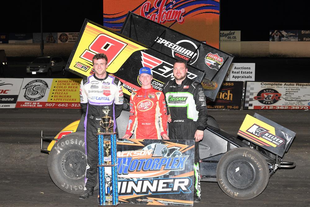 Randall and Rosenboom Record Wins During Bank Midwest Night Presented by Best Western of Fairmont at Jackson Motorplex
