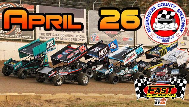 POWRi FAST on DIRT Sprint Series at Muskingum County Speedway